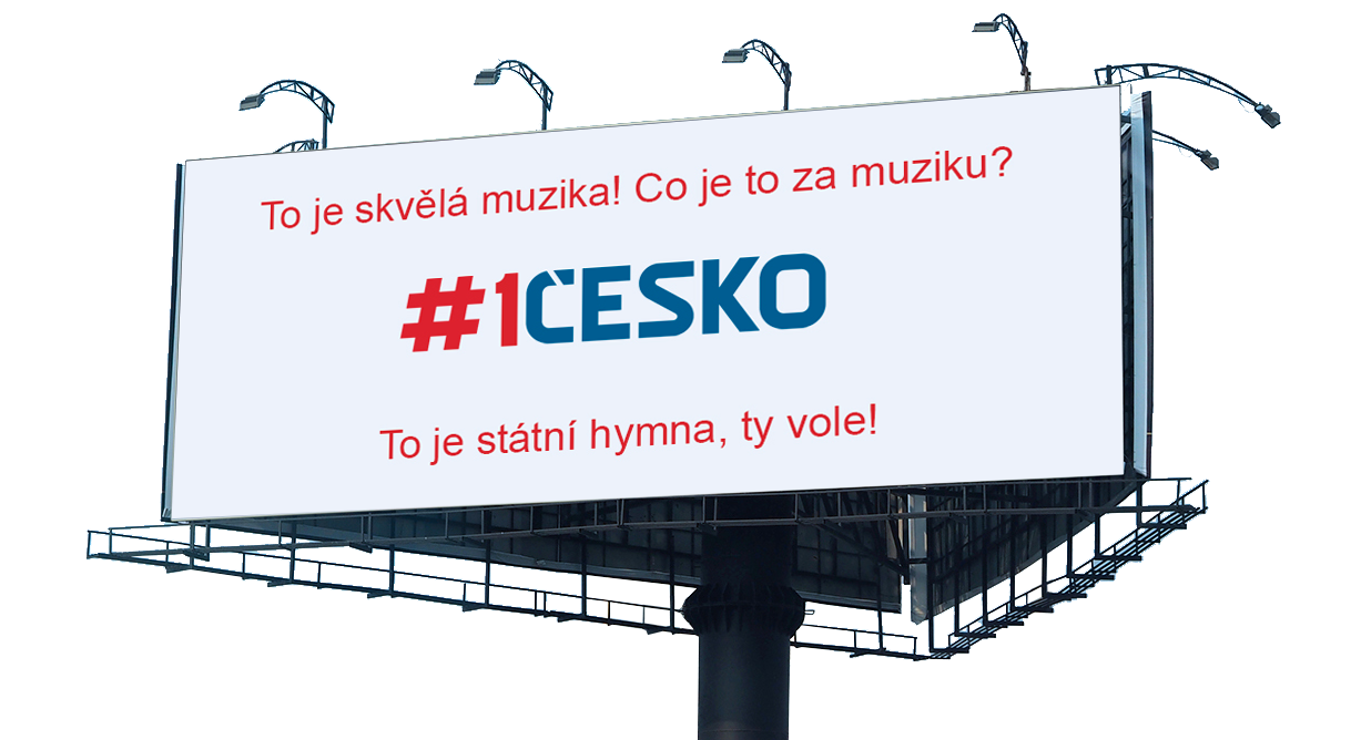 1ČESKO na billboard